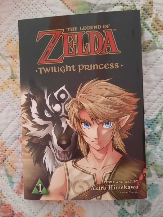 Аниме манга (Zelda twilight princess vol.1)