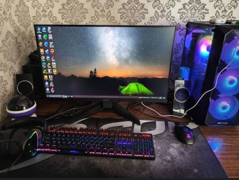 I5 14th, rtx 5060 gigabyte, Manitor 27 200hz не дорого как новый