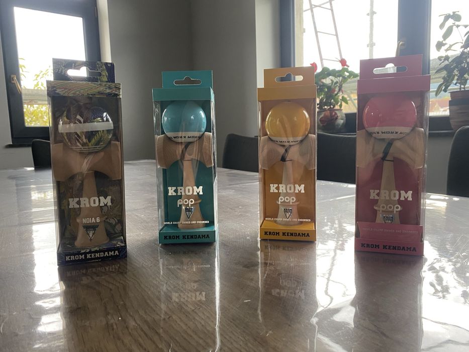 Kendama krom pop
