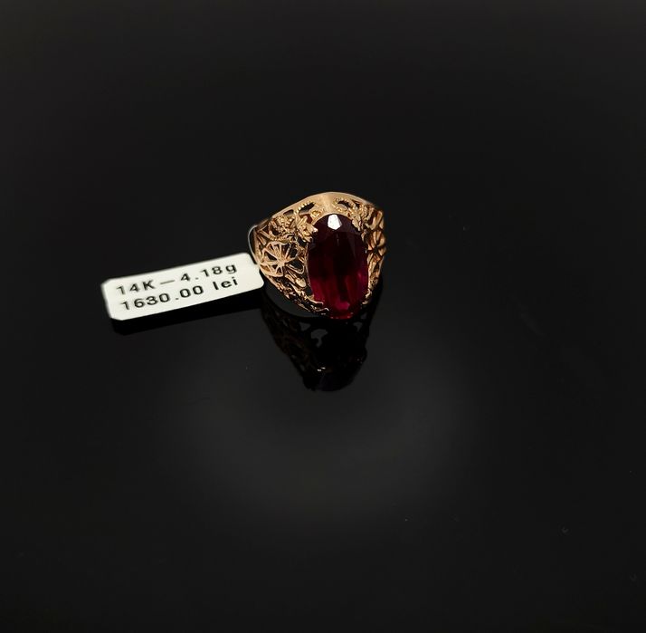 Bijuteria Royal inel din aur 14k 4.18 gr