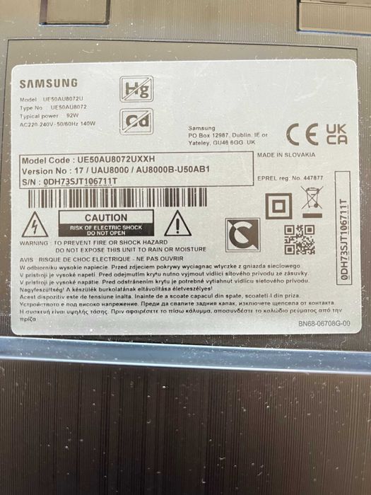 Main board, основна платка, BN41-02844E, за телевизор SAMSUNG