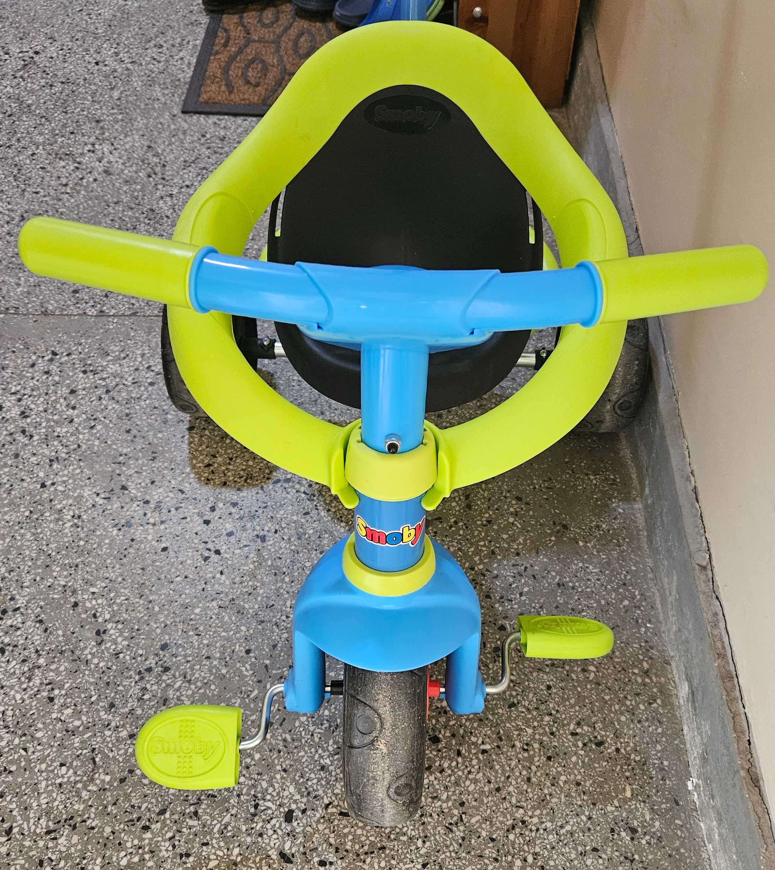 Детски колело с родителски контрол Smoby