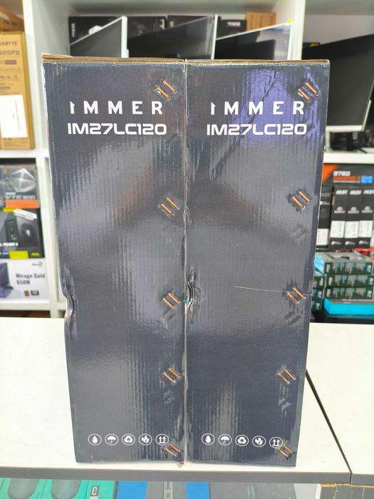 Монитор Immer 27" Curved FullHD 120hz, HDMI НОВЫЙ