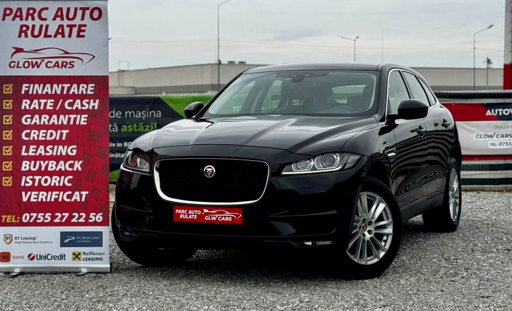 Jaguar F-Pace GARANTIE 1an!4x4 automat km certificati posib RATE/CREDIT ZERO avans