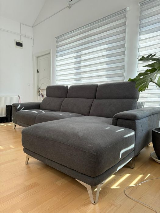 Canapea colțar din stofă – stare ca nouă – Sibiu