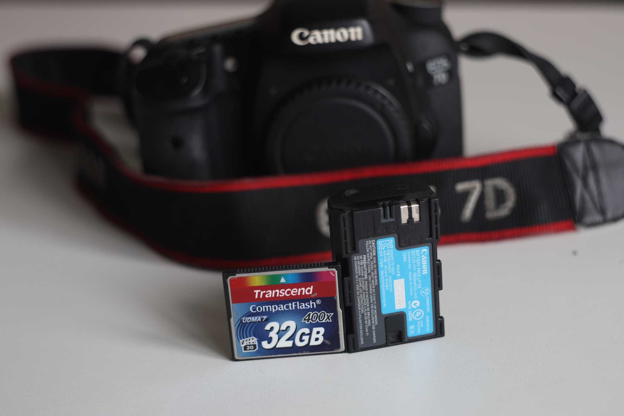 зеркальный фотоаппарат, Canon 7d