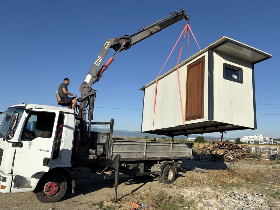 Transport basculabil si macara Sibiu