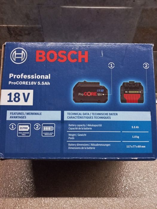 Батерия за BOSCH 18V 5.5A НОВА