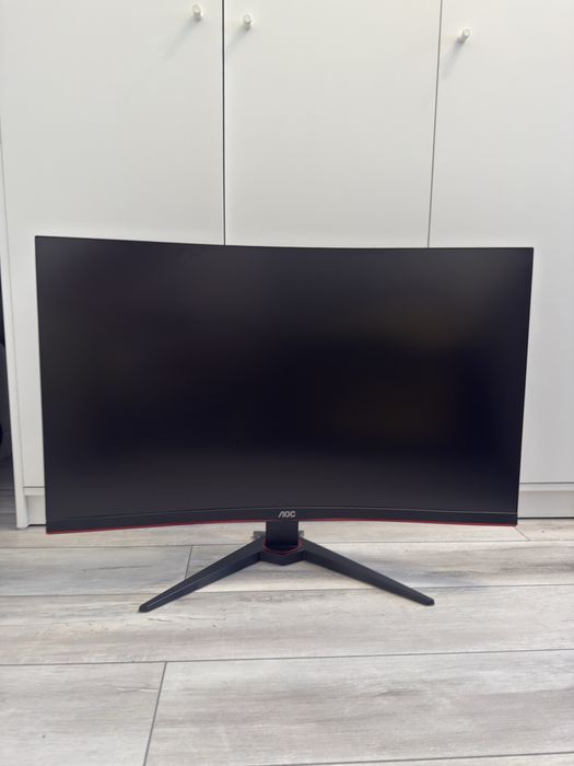 Monitor Gaming curbat WLED