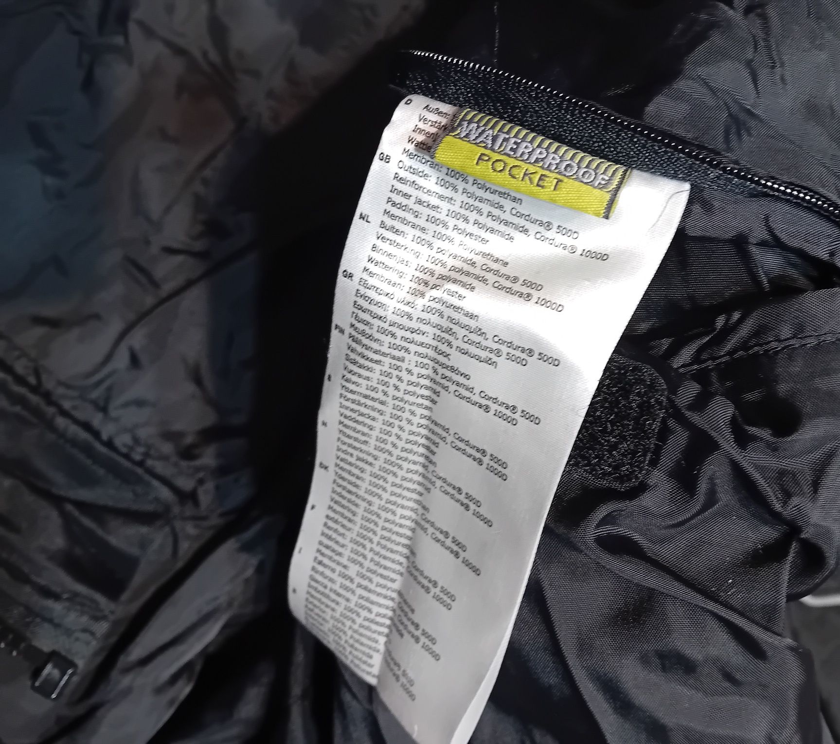 Waterproof pocket-мото яке-XL