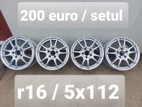 Jante aluminiu ORIGINALE r16 / Mercedes Vw Audi Skoda Seat / 5x112
