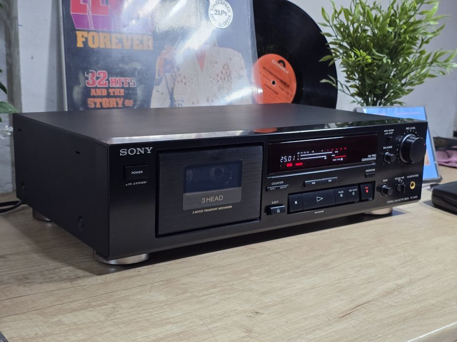 Casetofon deck SONY TC-K490, 3 head, hifi stereo, bias adjust,  Japan