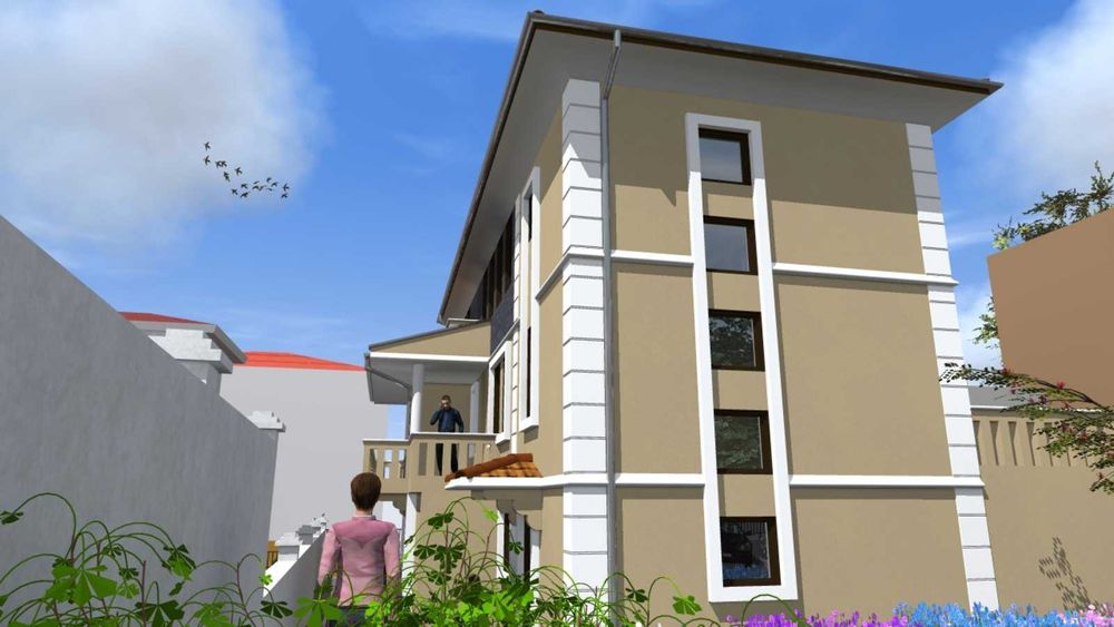 Продавам двуетажна къща