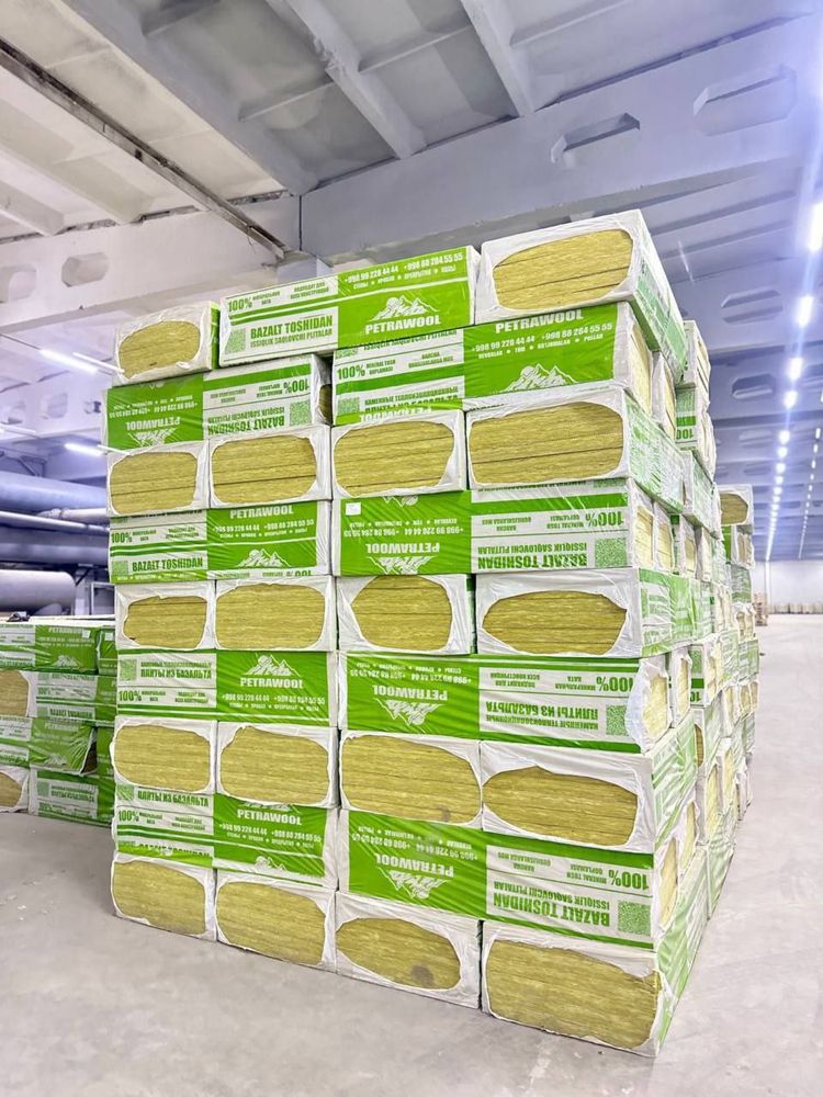 Базальтовая каменная вата PETRAWOOL завод оптом доставка есть