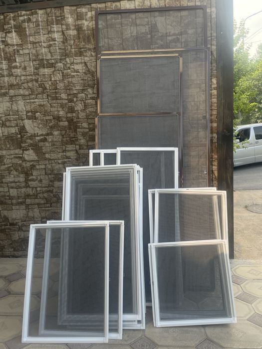 Маскетный сетка на окно(наружной и внутренный)