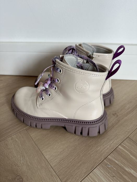 Ghete marimea 30 de fete din piele