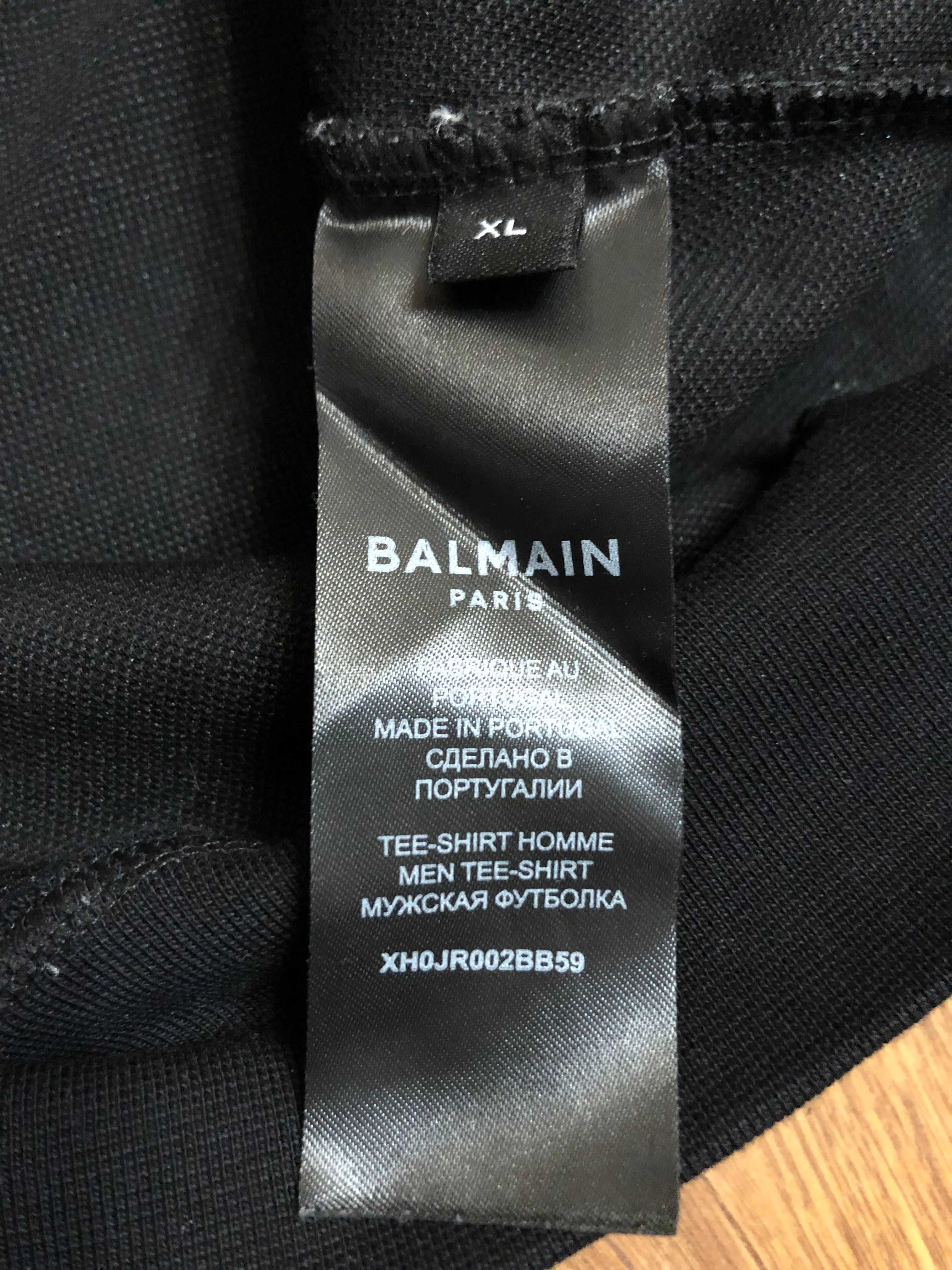 BALMAIN Foil Tape Hoodie Суичър XL