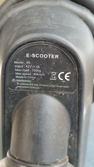 Vând trotineta iSEN X9 plus Negru