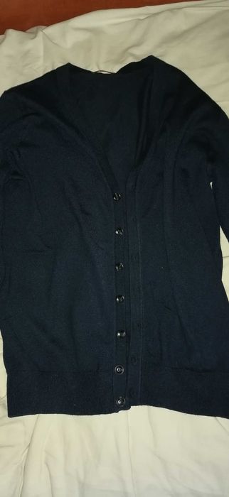 Cardigan bleumarin barbati marimea M (made in Italy)