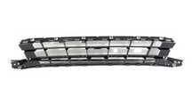 Grila bara VW Passat (B8), 08.2014-, Fata, centrala, negru; fara locas ornament,