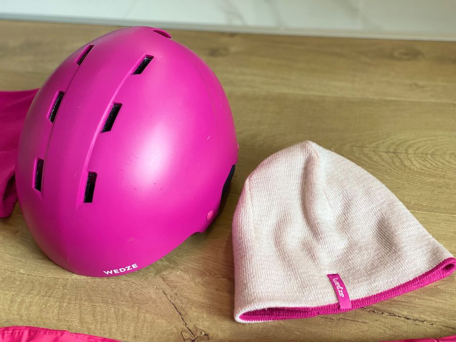 Ски екип icepeak 122см +каска wedze