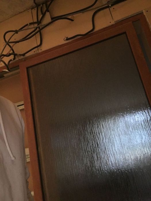 Usa termopan culisanta culoare maro