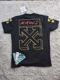 Tricou Off-white X Kaws