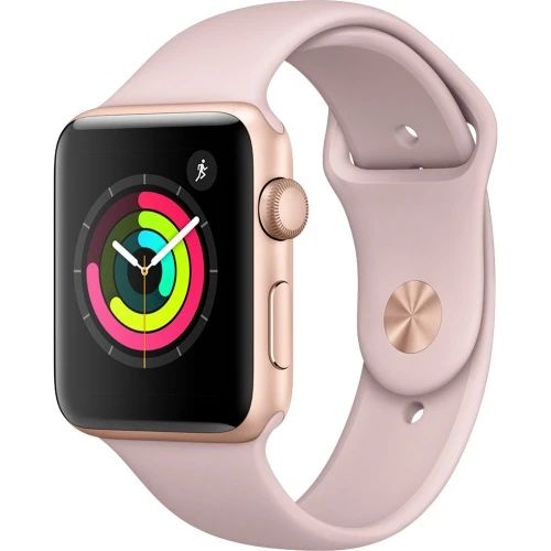 Iwatch 3 series в цвете pink sand