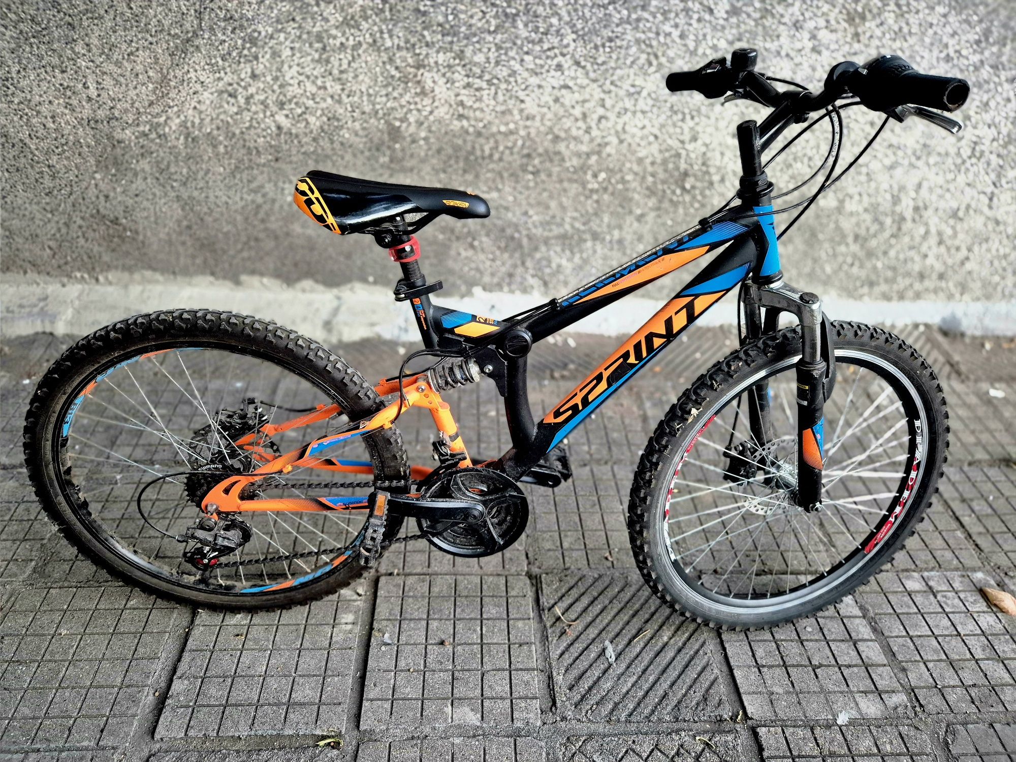 Детски велосипед със скорос SPRINT - Element VB, 24"