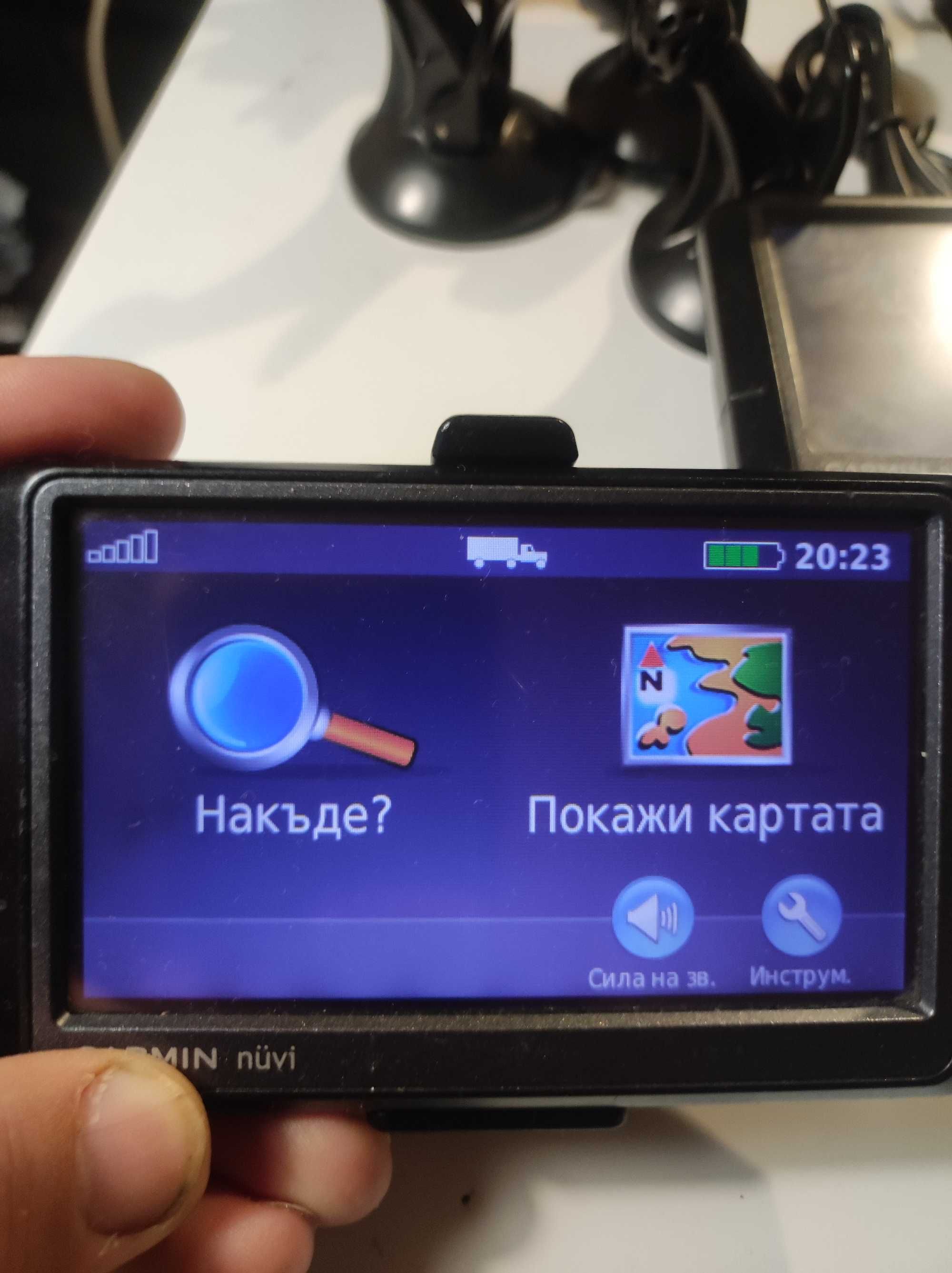 Garmin навигации за КАМИОН БГ меню/глас 4.3" - 2 броя с Europe карти