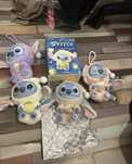 labubu x stitch x disney