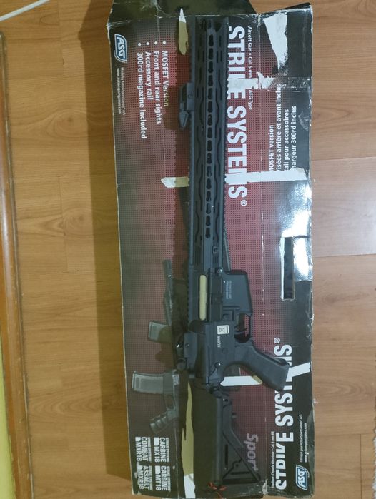 Armă airsoft 0.9 juli, ASG (ActionSportGames)