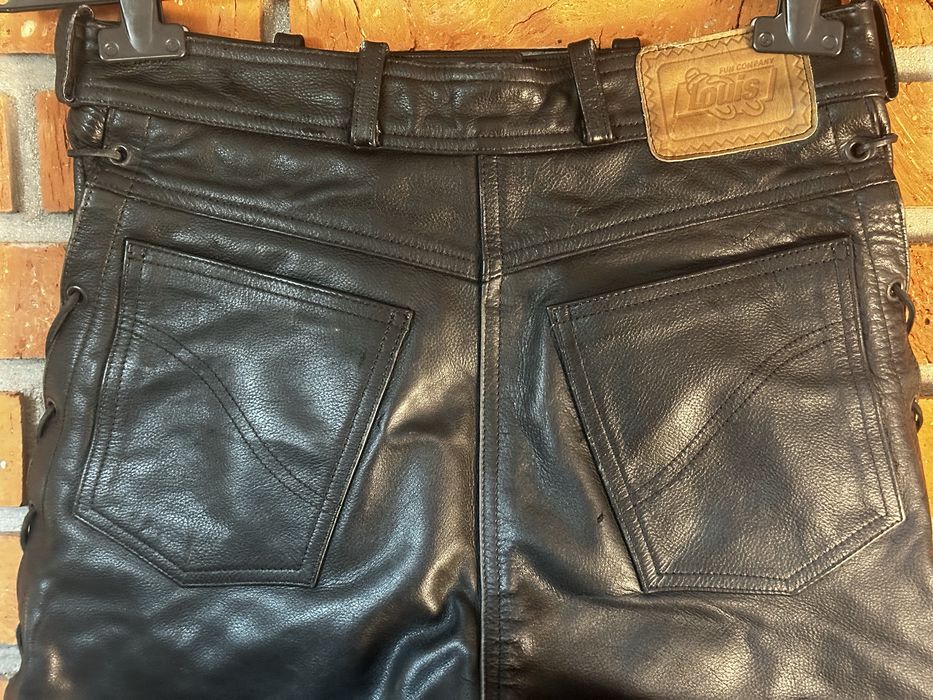 Pantaloni de piele Moto 42