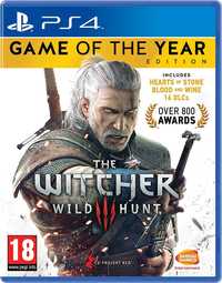 нова The Witcher 3: Wild Hunt GOTY +Hearts of Stone+Blood & Wine  PS4