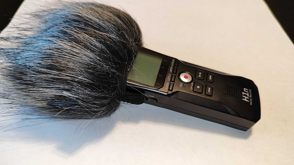 Zoom H1n recorder audio/reportofon + card + deadcat + cablu date/alim
