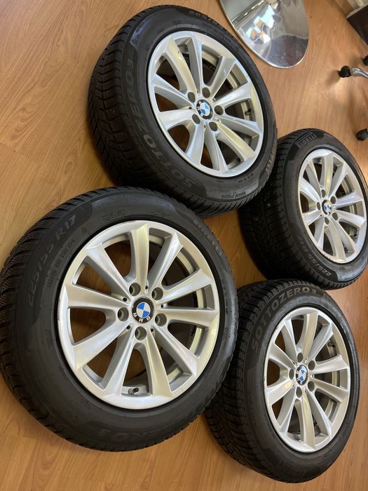Jante Iarna BMW Seria 5 F10 225 55 17 Pirelli Sottozero RFT Senzori