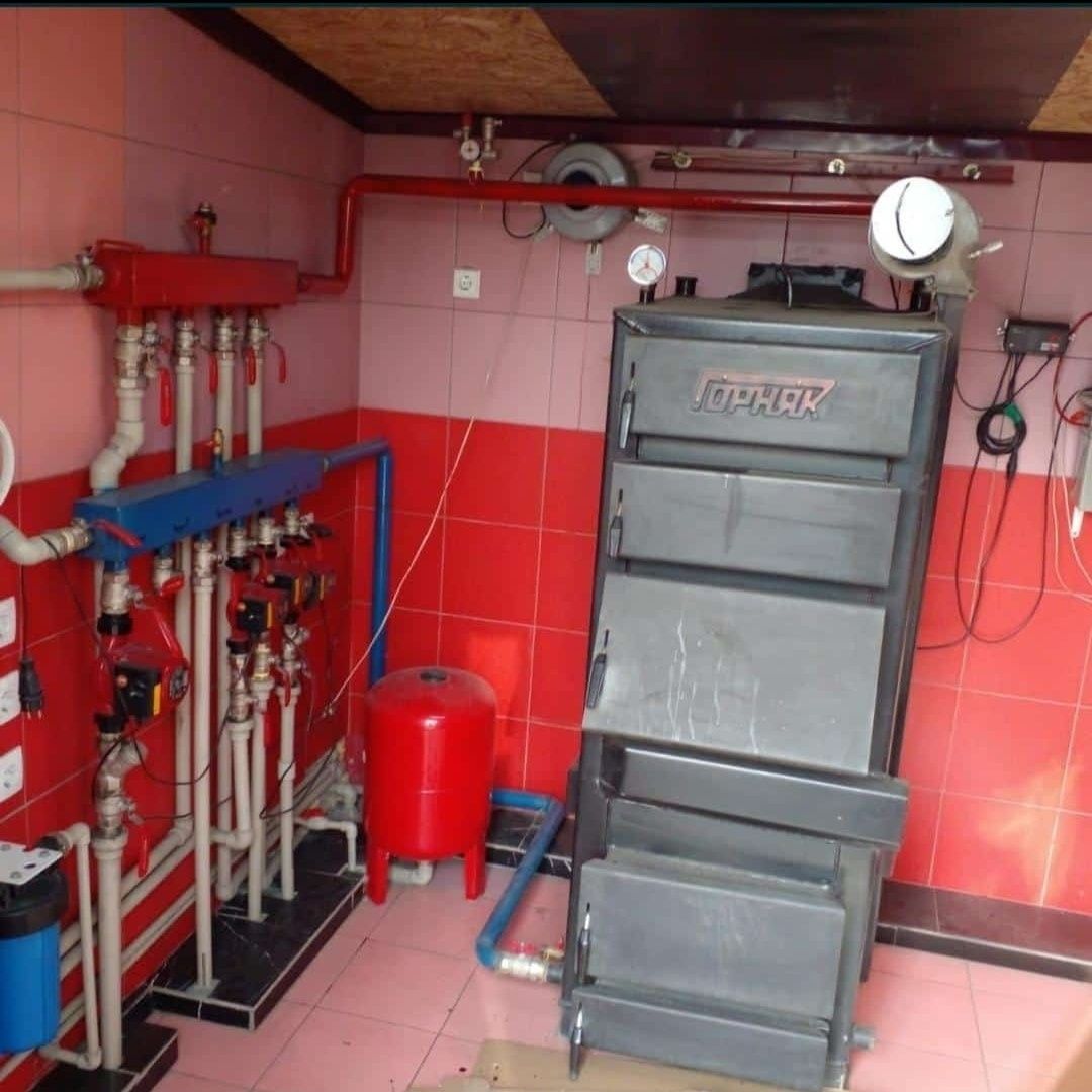 Монтаж отопления водоснабжения канализации под ключ