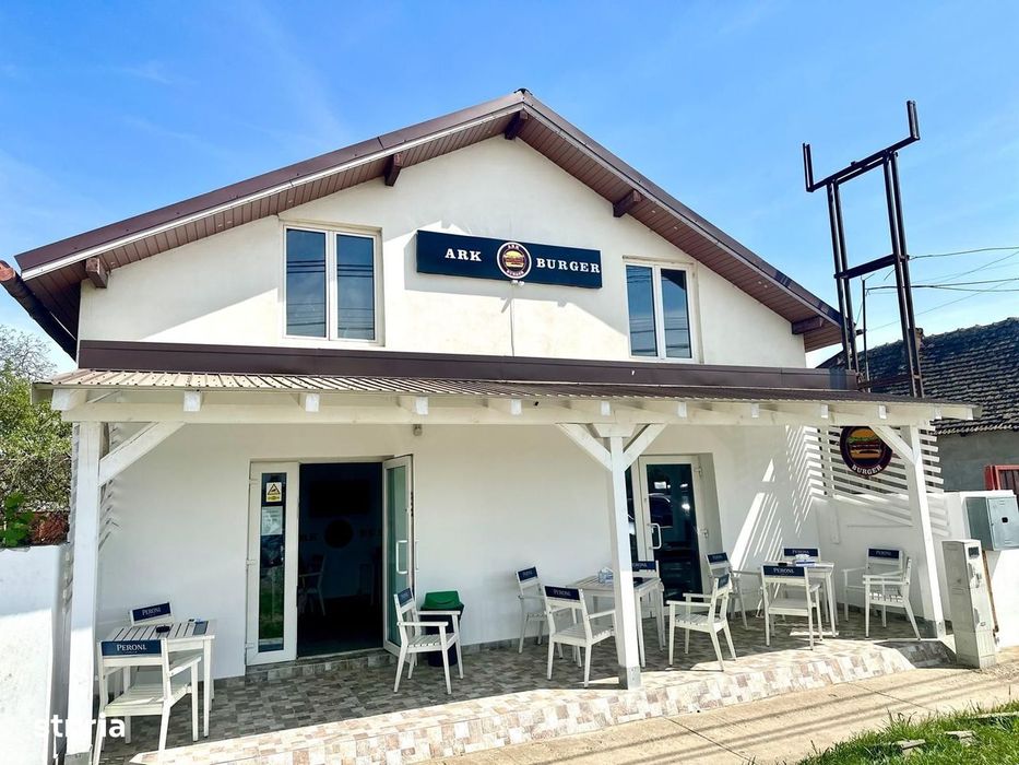 COMISION 0% | Burgerie complet echipată de vânzare – Șag