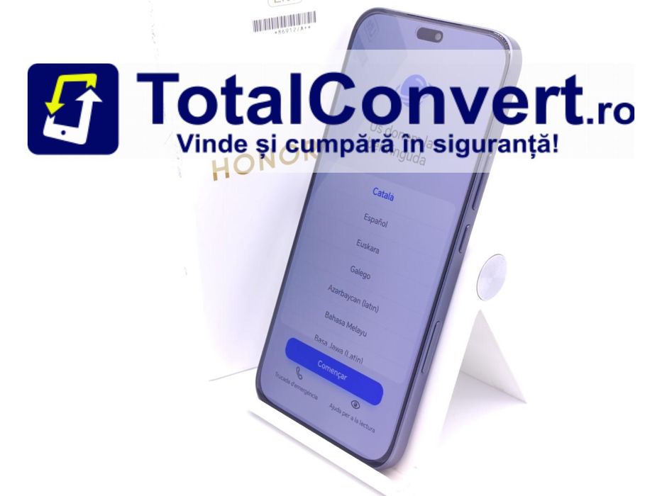 Honor 400 Lite 256GB Velvet Black 8GB Dual, Garantie 24 luni | #D86912