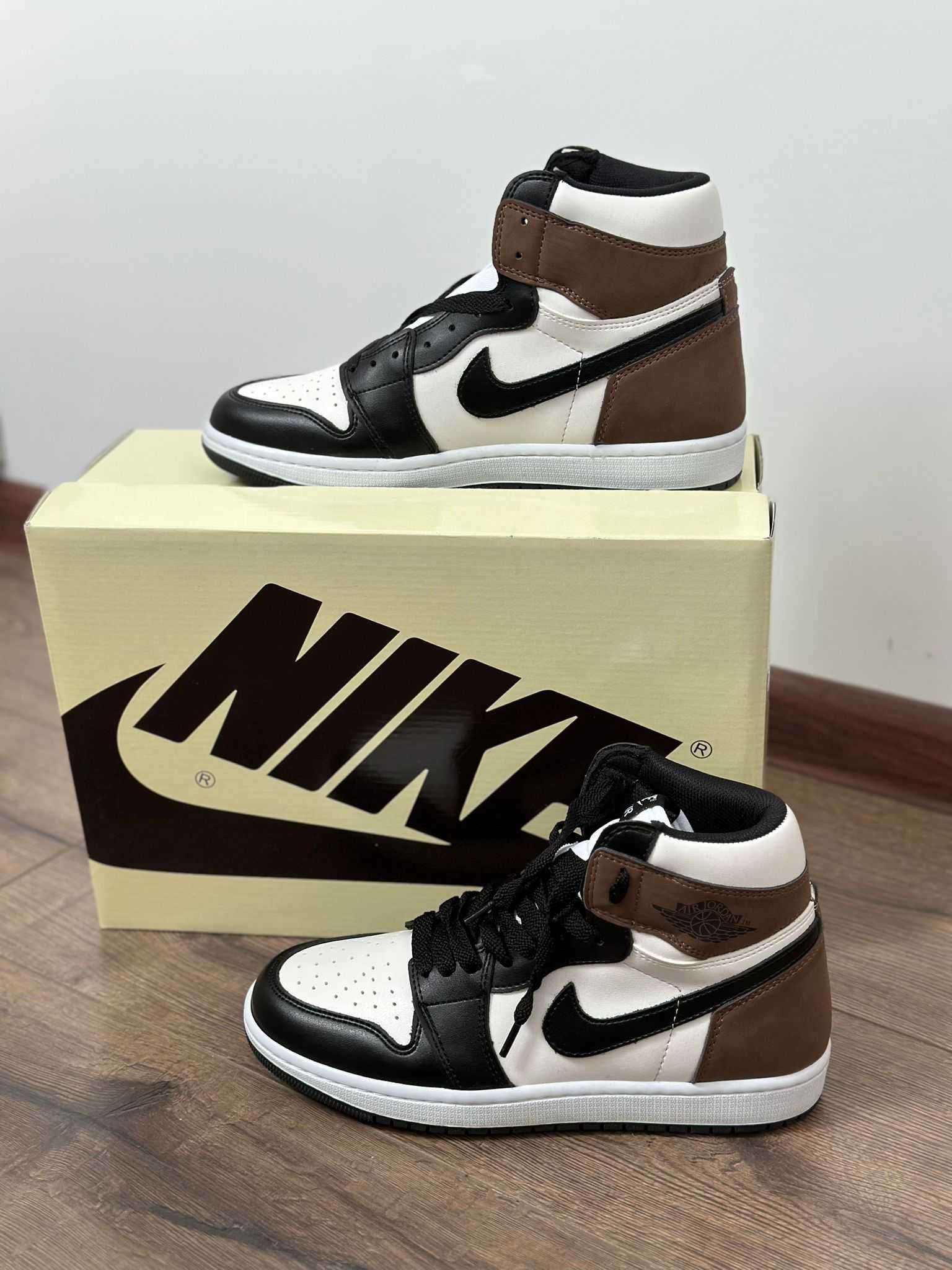 Adidasi AIR JORDAN 1 Retro High OG Mocha l Produs NOU la Cutie