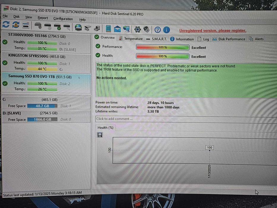 SSD Samsung sata 870EVO 1tb 850EVO 250gb Crucial MX500 1tb Adata 480gb