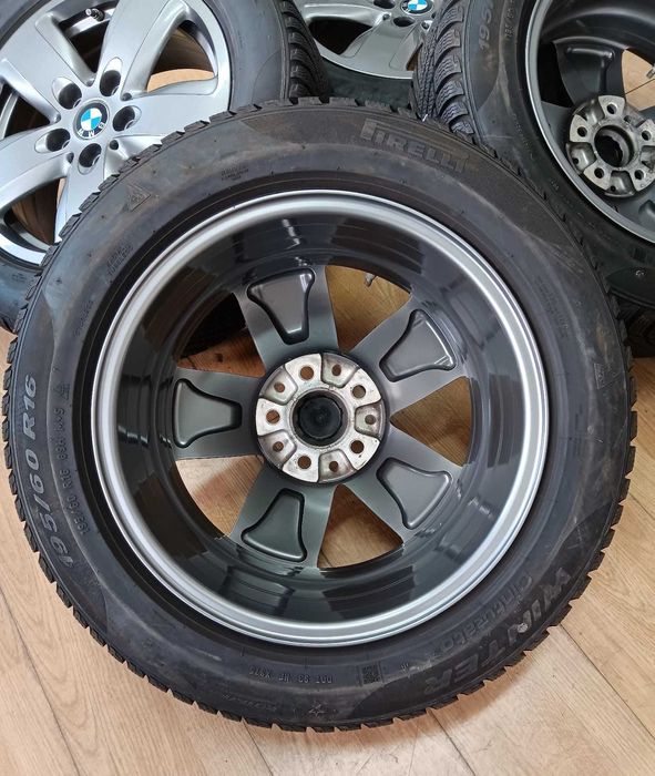 Jante 16 BMW F40 F44 cu senzori anvelopeMS 7mm originale, Mini Clubman