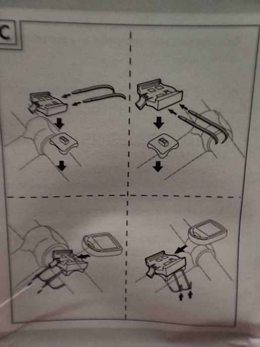 Велокомпютър, компютър за велосипед - използван