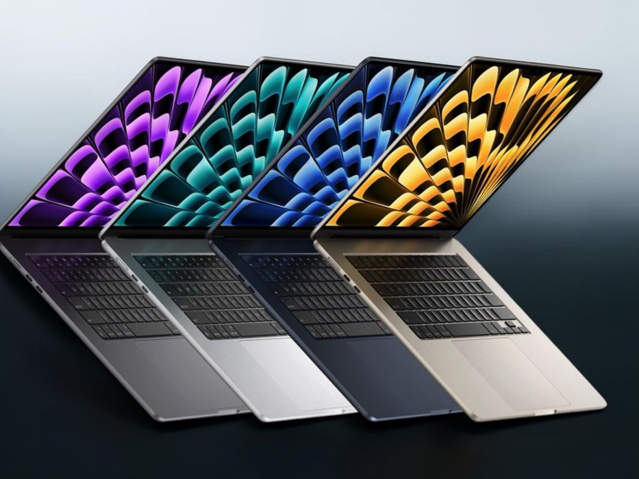 НОВ! Apple MacBook Air 13" M5 16RAM 512SSD Silver / Midnight / Starlight / Sky Blue Гаранция! — миниатюра 1