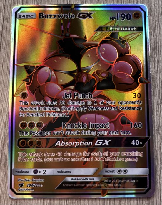 Buzzwole GX "Crimson Invasion"