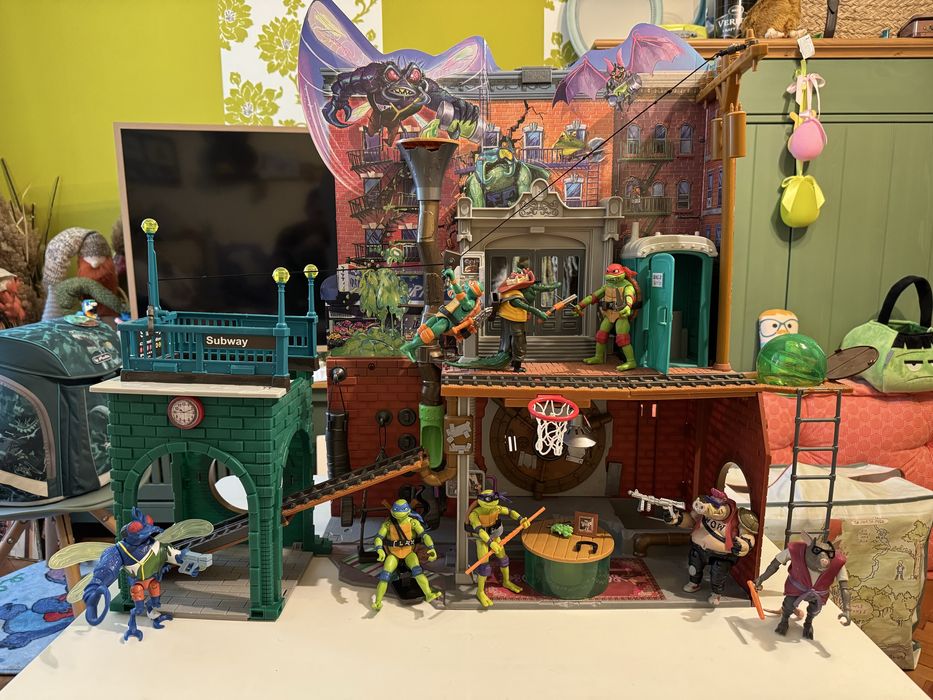 TMNT Костенурки нинджа Пълен хаос Убежище