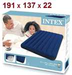 ПРОМО!! Надуваем Матрак/Дюшек INTEX 137х191х22 см , Винил, 39.90лв