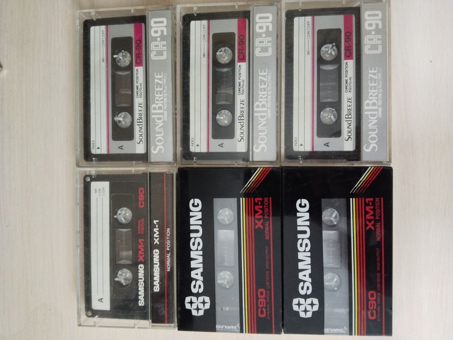 Аудио кассеты для магнитофонов