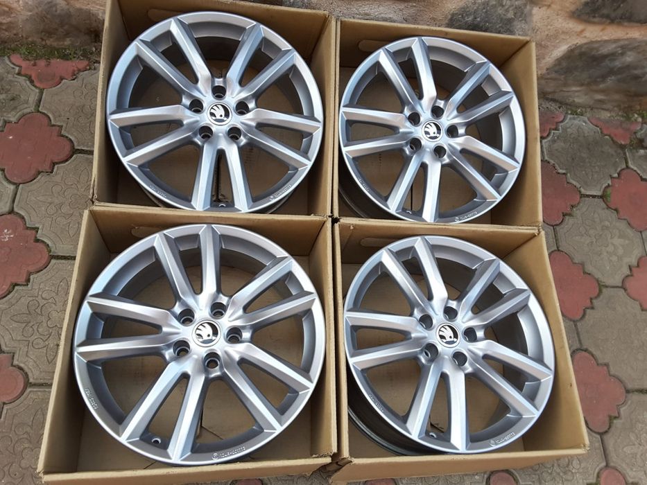 jante aliaj 18; 5x112; Skoda Kodiaq, Superb, Octavia Scout