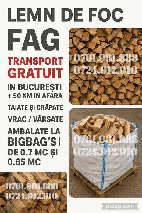 Lemn FAG – Cel Mai Bun Preț! Transport GRATIS București +50km
